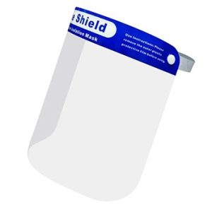 Face Shield - Double Anti-Fog PET - Elastic Headband - $4.99/ea - 10/pack